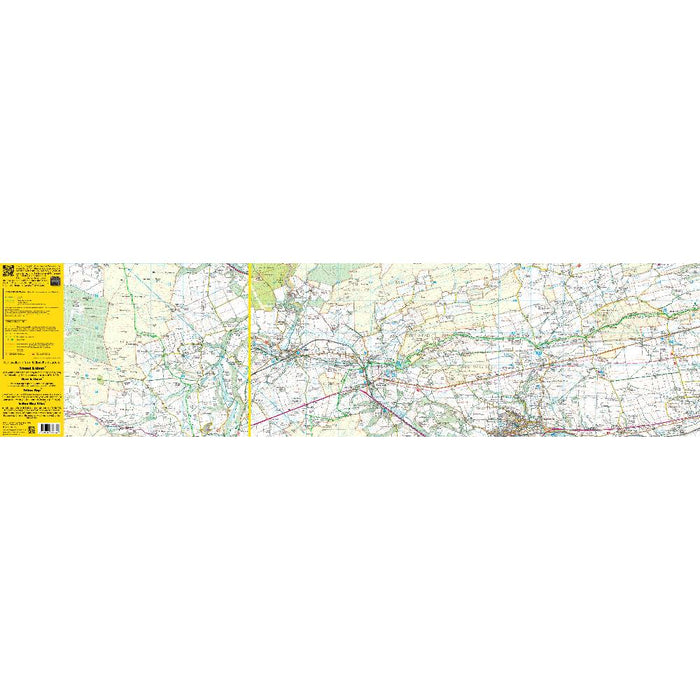 Pennine Way 7 - ZigZag Map - Garrigill to Once Brewed - The Trails Shop