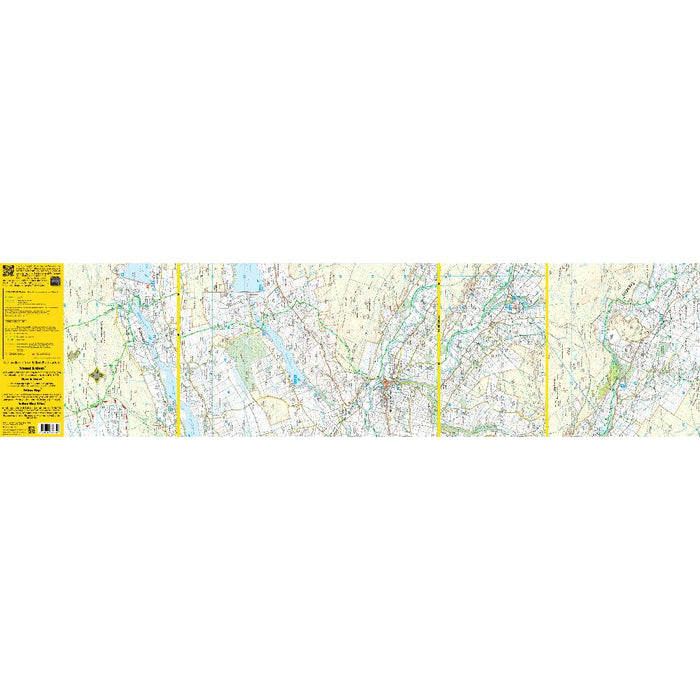 Pennine Way Zigzag map - Keld to Forest in Teesdale -The Trails Shop