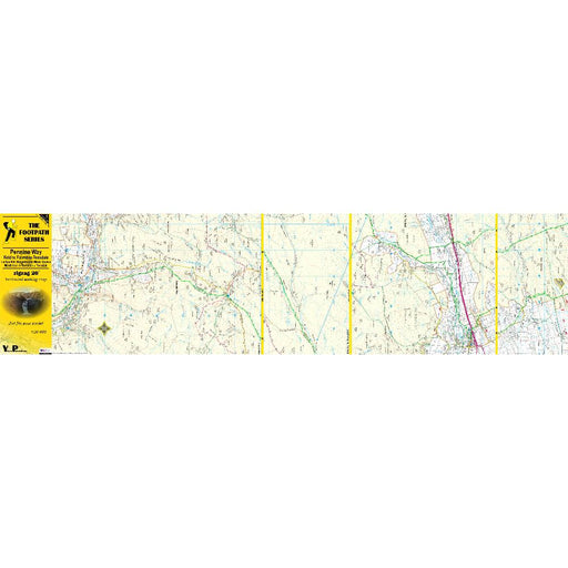 Pennine Way Zigzag map - Keld to Forest in Teesdale -The Trails Shop