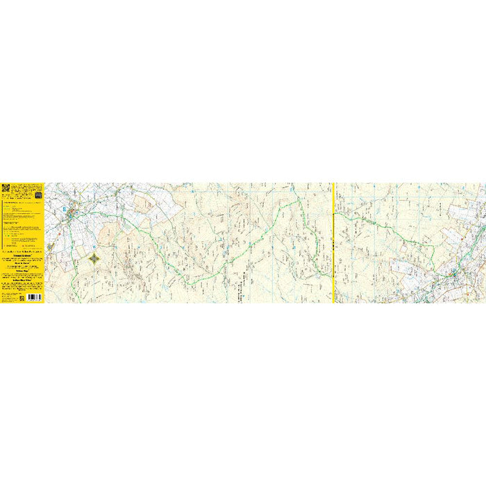 Pennine Way 6 - Forest in Teesdale to Garrigill - ZigZag map - The Trails Shop