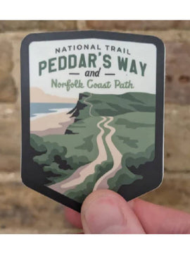 Peddars Way & Norfolk Coast Path vinyl sticker