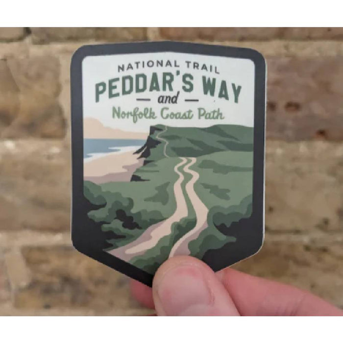 Peddars Way Norfolk Coast Path vinyl sticker