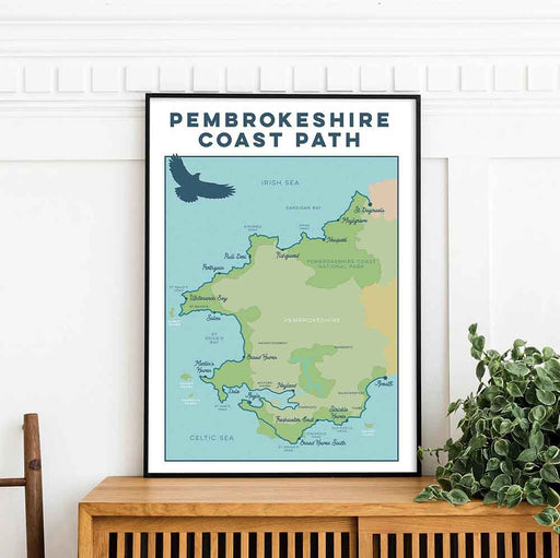 Pembrokeshire Coast Path art print