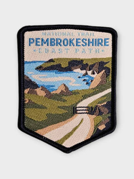 Pembrokeshire Coast Path patch badge - A Trail to Remember