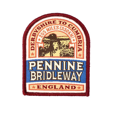 Pennine Bridleway woven patch badge
