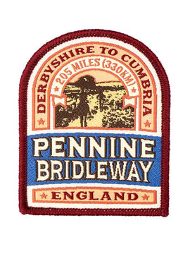 Pennine Bridleway woven patch badge