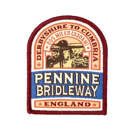 Pennine Bridleway woven patch badge