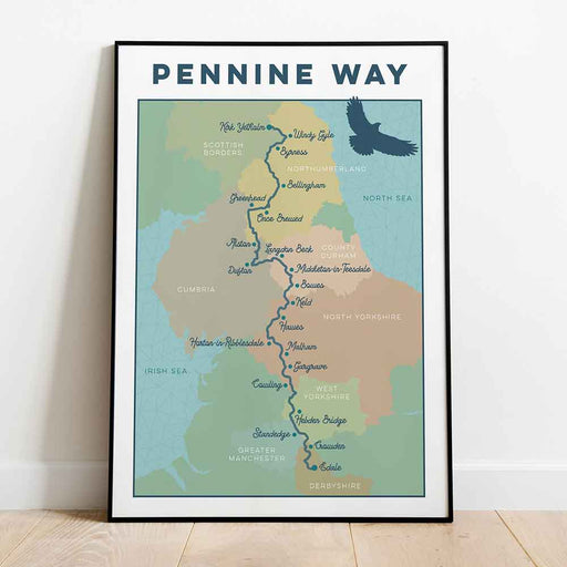 Pennine Way National Trail art print