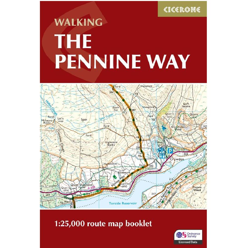 Walking the Pennine Way map booklet