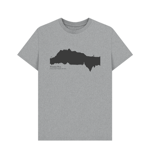 Athletic Grey Printed T-shirt Front