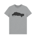 Athletic Grey Printed T-shirt Front