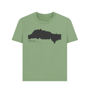 Sage Printed T-shirt Front