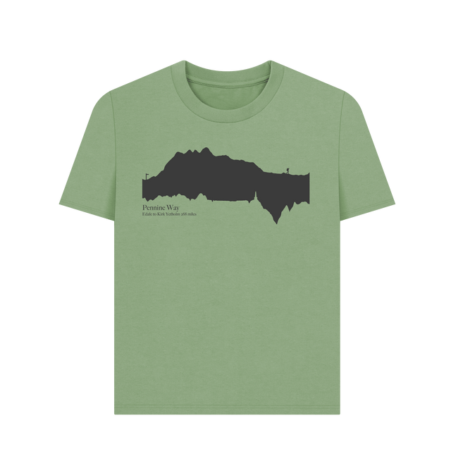 Sage Printed T-shirt Front