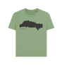 Sage Printed T-shirt Front