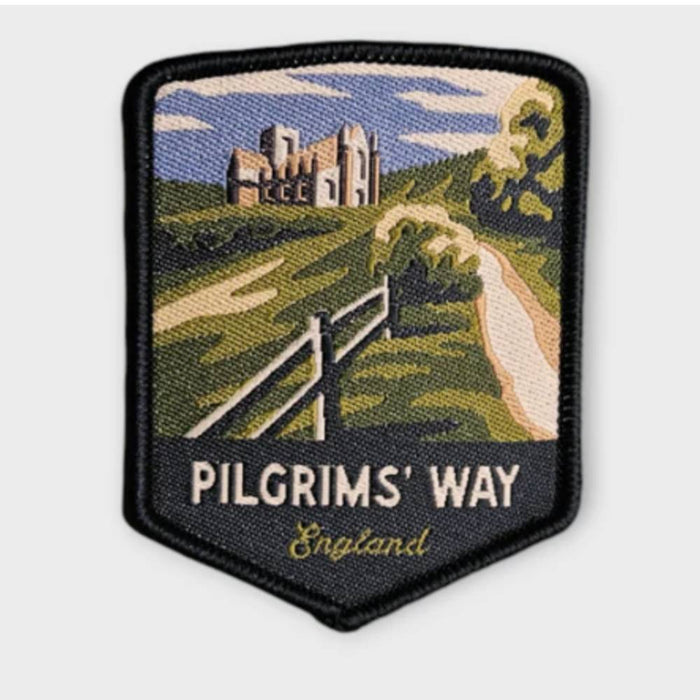 Pilgrims' Way woven patch badge - The Trails Shop 