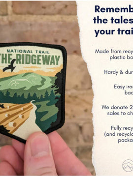 The Ridgeway patch badge - A Trail to Remember