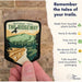 The Ridgeway woven patch badge - A Trail to Remember at The Trails hop 