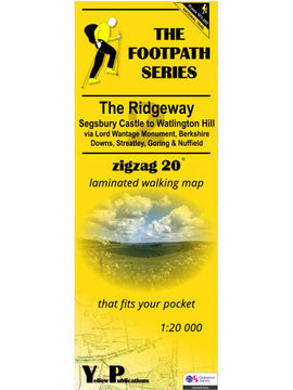 The Ridgeway Zigzag map - 2 - Segsbury Castle to Watlington Hill