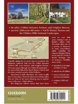 Walking The Ridgeway - guidebook with map booklet