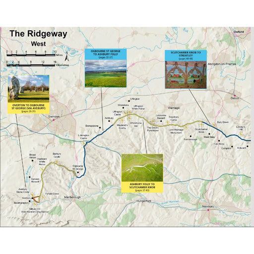 Ridgeway Sparky Guides overview  map - The Trails Shop