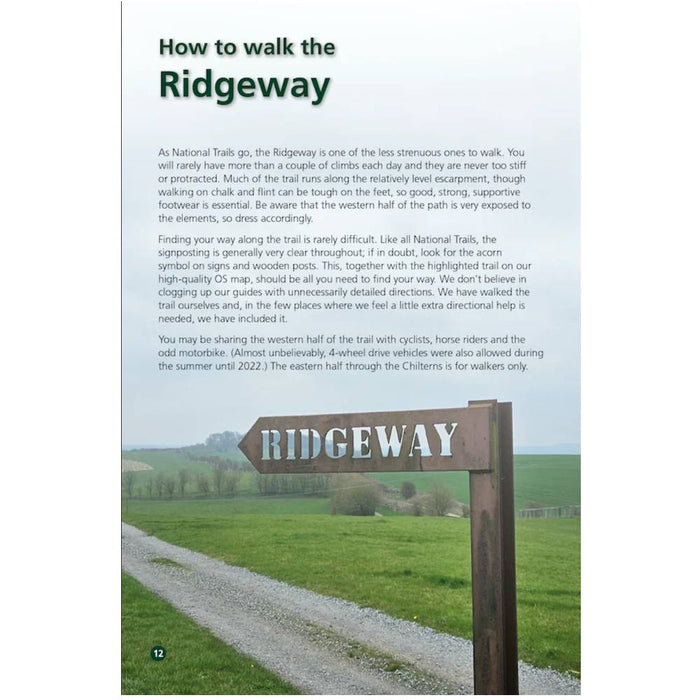 Ridgeway Sparky Guides inside page - The Trails Shop