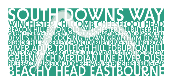 South Downs Way mug