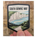 South Downs Way vinyl sticker