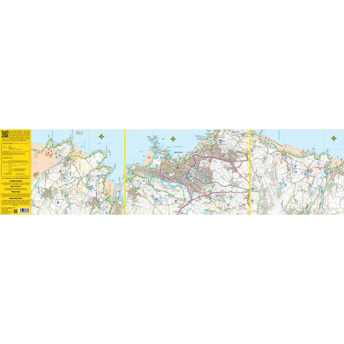Swcp Map South West Coast Path Zigzag map - 7 - Mawgan Porth to Portreath — The ...