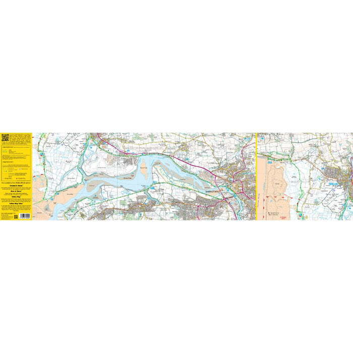 Swcp Map South West Coast Path Zigzag map - 3 - Saunton to Buck's Mills — The ...