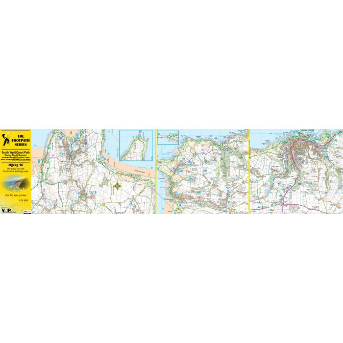 Swcp Map South West Coast Path Zigzag map - 3 - Saunton to Buck's Mills — The ...