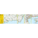 South West Coast Path easy-read map - zigzag - Trewellard to St Michael's Mount inside back