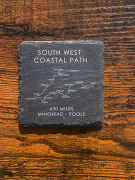Slate South West Coast Path coaster