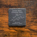 South West Coast Path etched slate coaster 