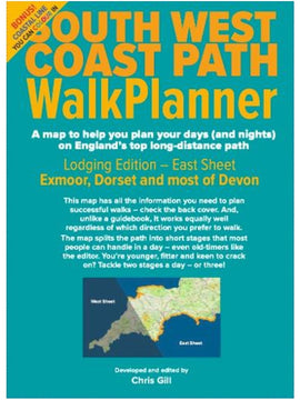 South West Coast Path Walk Planner map