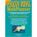 South West Coast Path walk planner map 