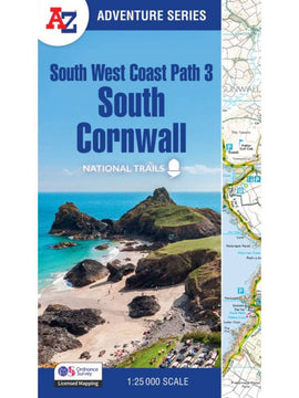 South West Coast Path 3 South Cornwall A-Z Adventure Atlas