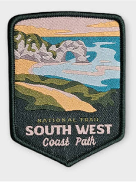 South West Coast Path patch badge - A Trail to Remember