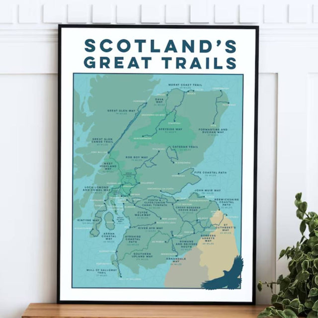 Scotland's Great Trails art print