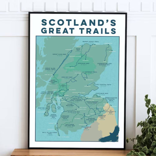 Scotland's Great Trails art print
