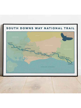 South Downs Way Art Print