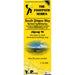 Yellow map cover of South Downs Way with walking illustration and text.