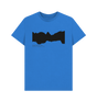 Bright Blue Printed T-shirt Front