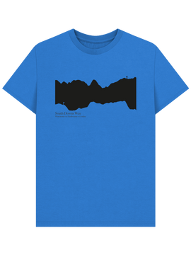 South Downs Way 'elevation profile' Men's T-Shirt