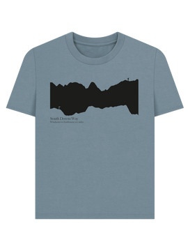 South Downs Way 'elevation profile' Women's T-Shirt