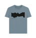 Stone Blue Printed T-shirt Front