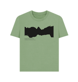 Sage Printed T-shirt Front