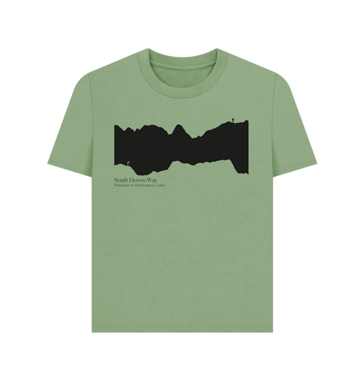 Sage Printed T-shirt Front