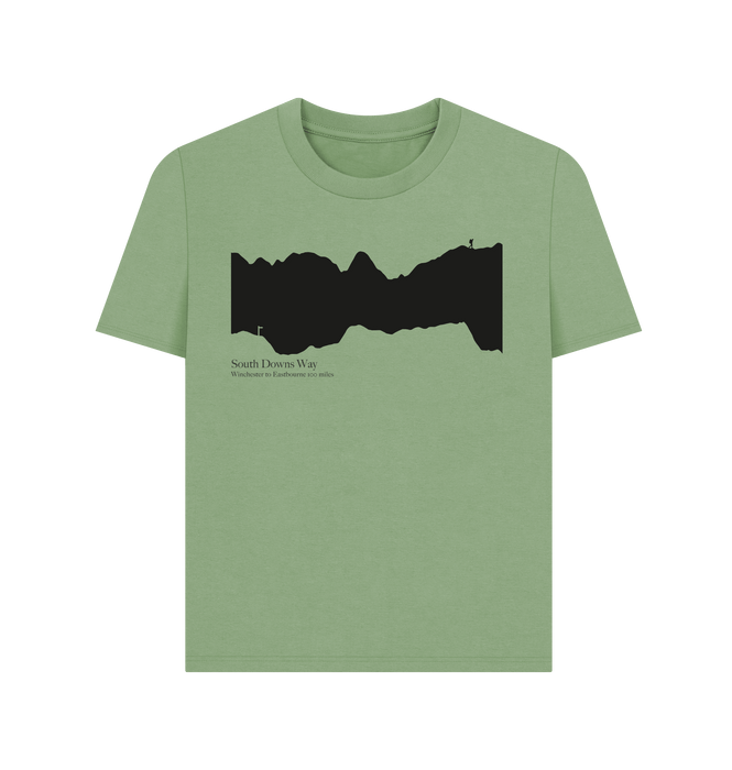 Sage Printed T-shirt Front