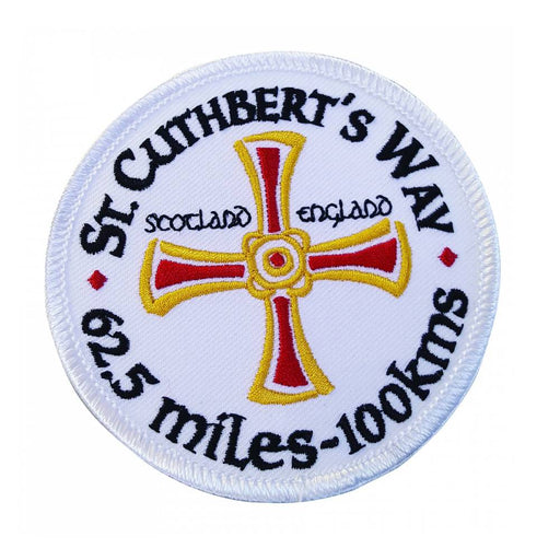 St Cuthbert's Way embroidered patch badge 