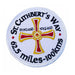 St Cuthbert's Way embroidered patch badge 
